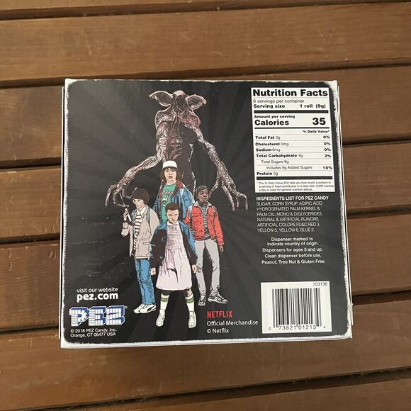Stranger Things Pez Gift Set — New In Box —  Eleven and Mike - Picture 2 of 4